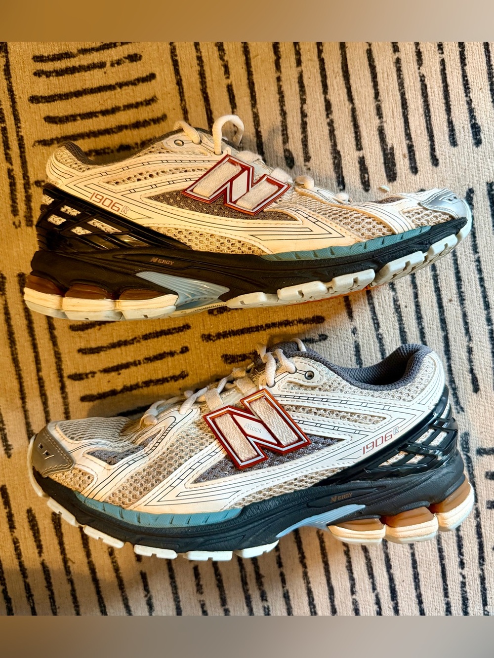 New Balance 1906R White Black Copper sneakers